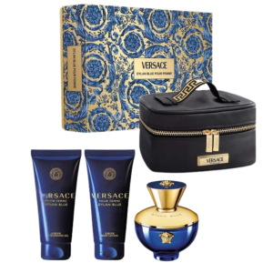 VERSACE DYLAN BLUE POUR FEMME EDP SET 4P
