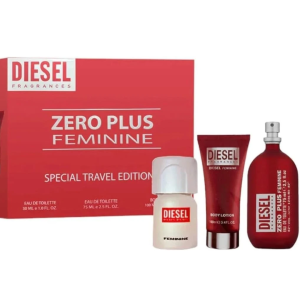 Zero Plus Feminine Eau De Toilette Set 3P