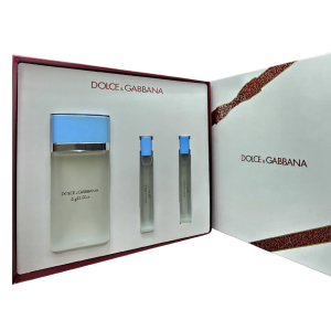Dolce & Gabanna Light Blue Eau De Toilette Set 3P