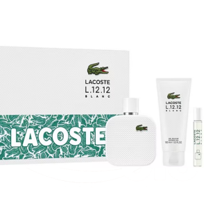 Lacoste Blanc L.12.12 Eau De Toilette Set 3P