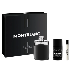 Mont Blanc Leyend Eau De Toilette Set 3P