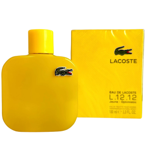 Lacoste L.12.12 Jaune Optimistic Eau De Toliette Pour Homme