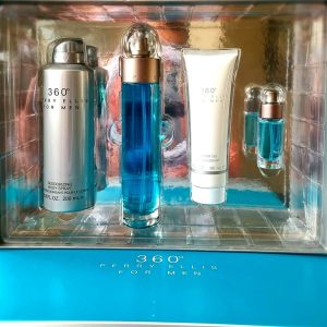 Perry Ellis 360° For Men Eau De Toilette Set 4P